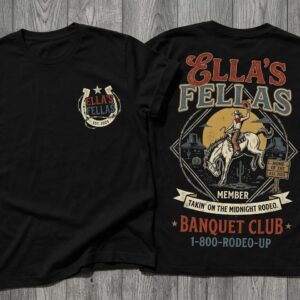 Ella\s Fellas Banquet Club Rodeo Member Shirt SKUTHAEVIC --porcelain
