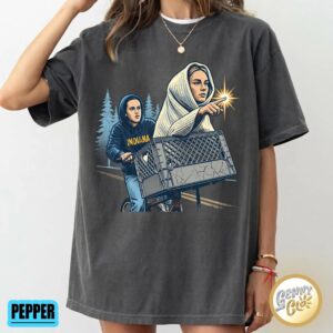 Alternative view of Sophie Cunningham & Caitlin Clark Shirt, Comfort Colors Basketball Graphic Tee, Sport Fan Gift