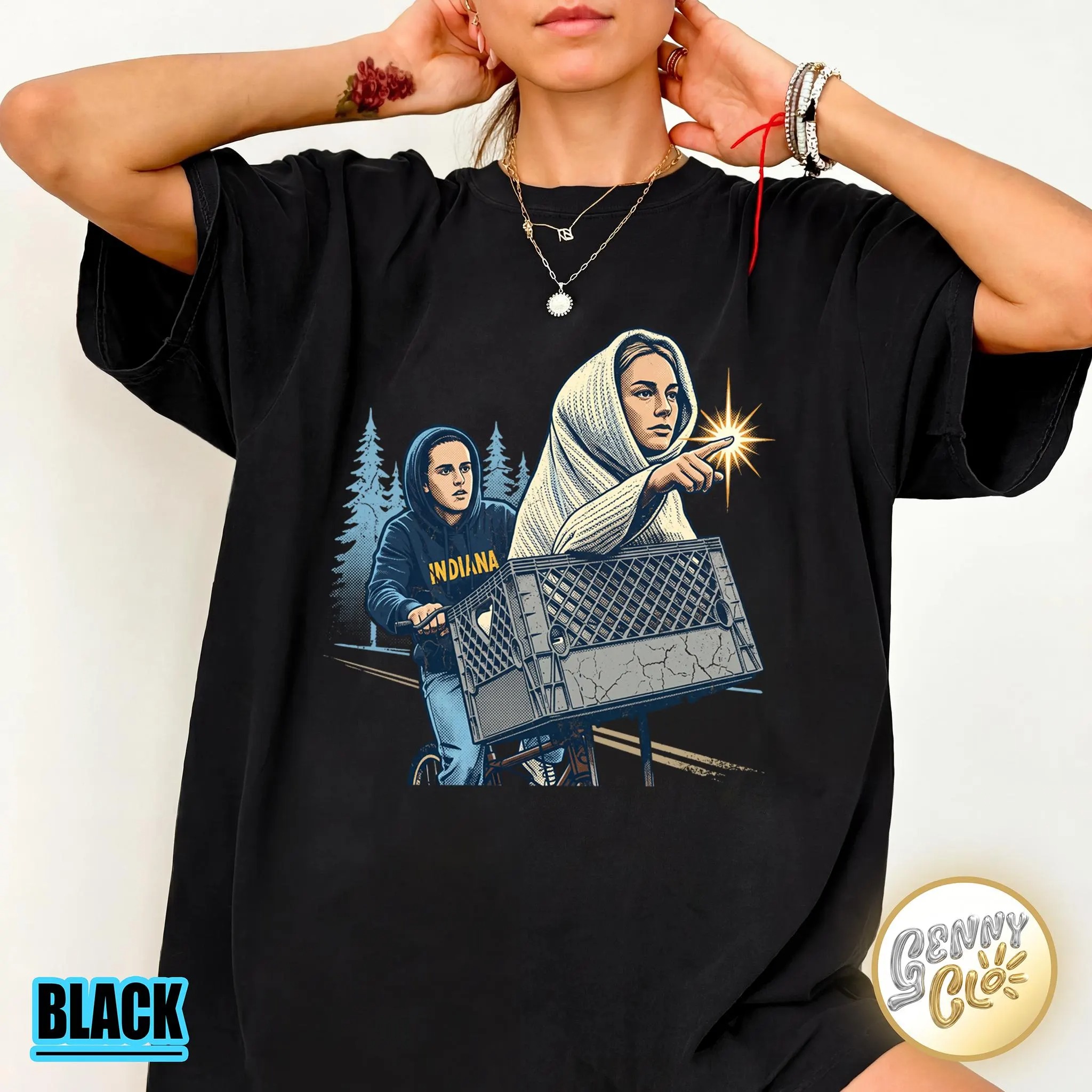 Sophie Cunningham & Caitlin Clark Shirt, Comfort Colors Basketball Graphic Tee, Sport Fan Gift - Image 4