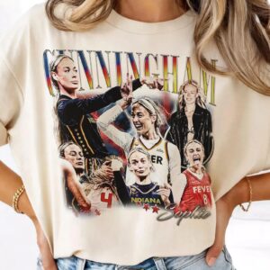 Sophie Cunningham Basketball Graphic Vintage Comfort Colors Shirt