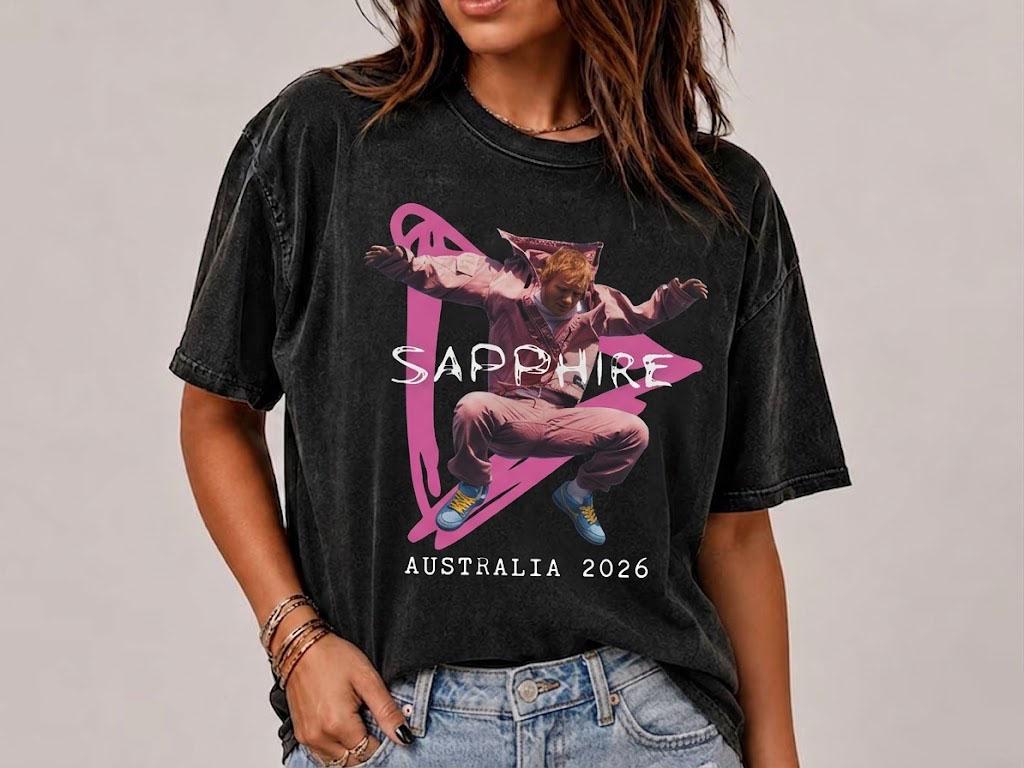 Ed Sheeran 2026 North America Tour T-shirt Retro Cassette Loop Graphic Tee Concert Shirt Ed Sheeran Shirt SKUTHAEVIC - Image 2
