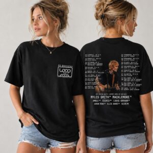 Ed Sheeran Loop Tour Shirt North America 2026 Concert Tee Singer Graphic Top Unisex Music Fan Gift Road Show Outfit For Guitar Lovers SKUTHAEVIC