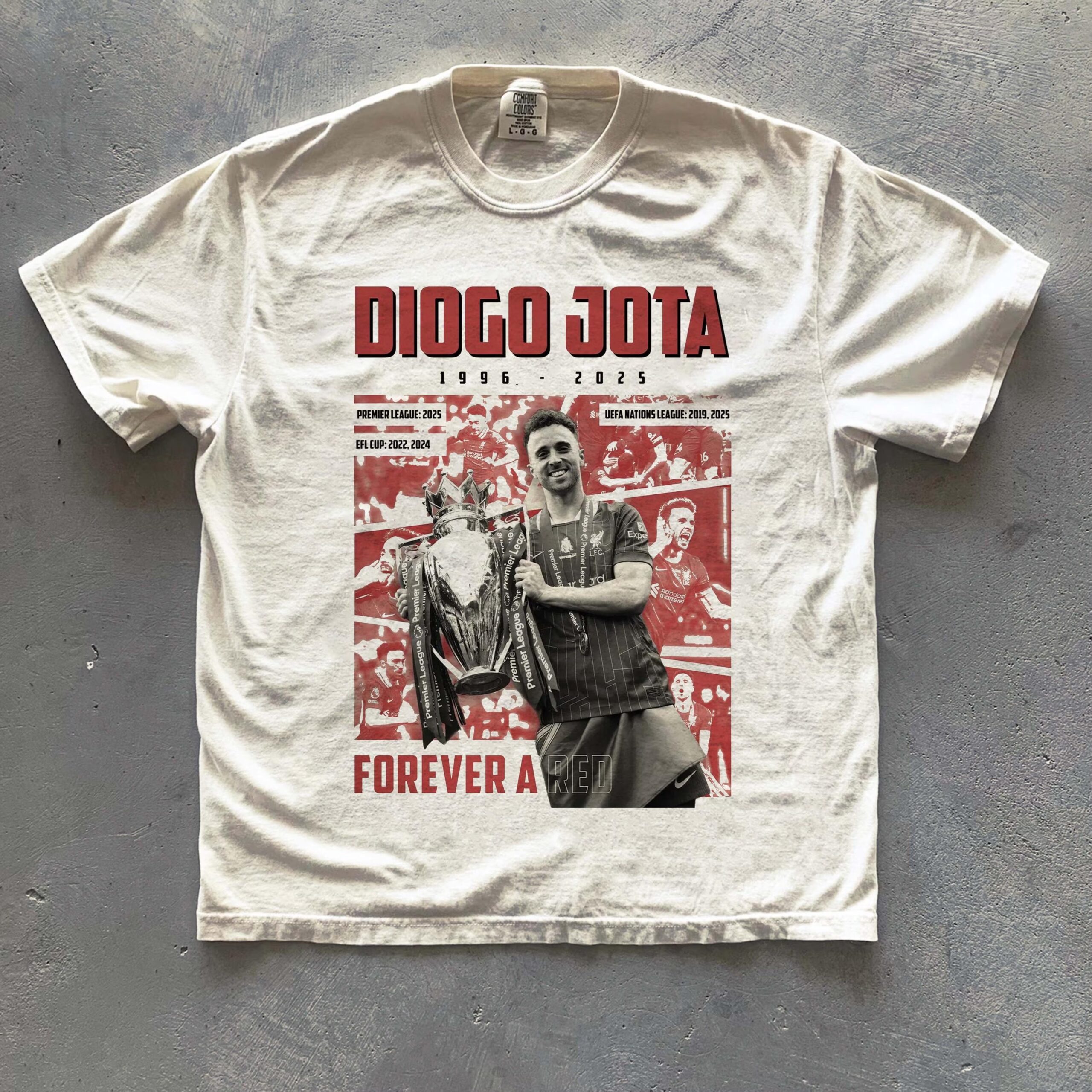 Diogo Jota tribute poster, Forever a Red Liverpool tee Diogo Jota shirt Diogo Jota
