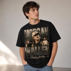 Morgan Wallen Shirt Vintage Country Music Graphic Tee