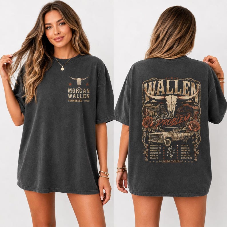 Morgan Wallen Still The Problem 2026 Tour Shirt - Image 2