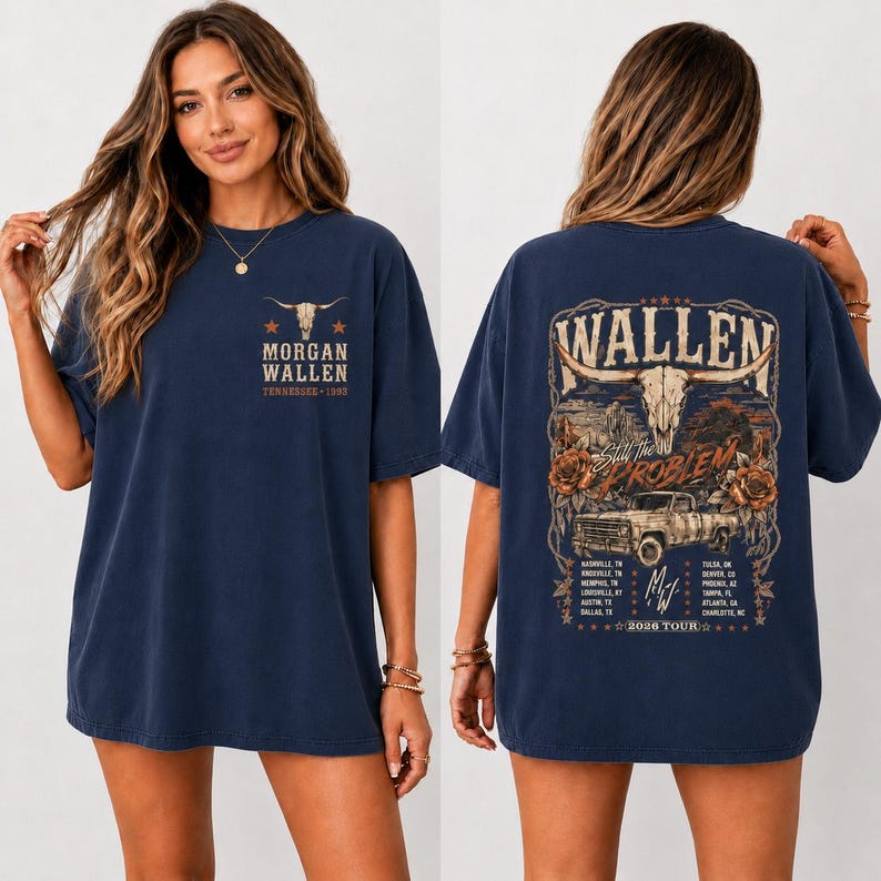 Morgan Wallen Still The Problem 2026 Tour Shirt - Image 3