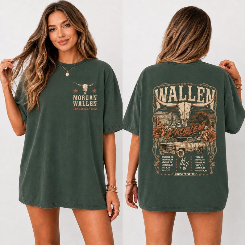 Morgan Wallen Still The Problem 2026 Tour Shirt - Image 4