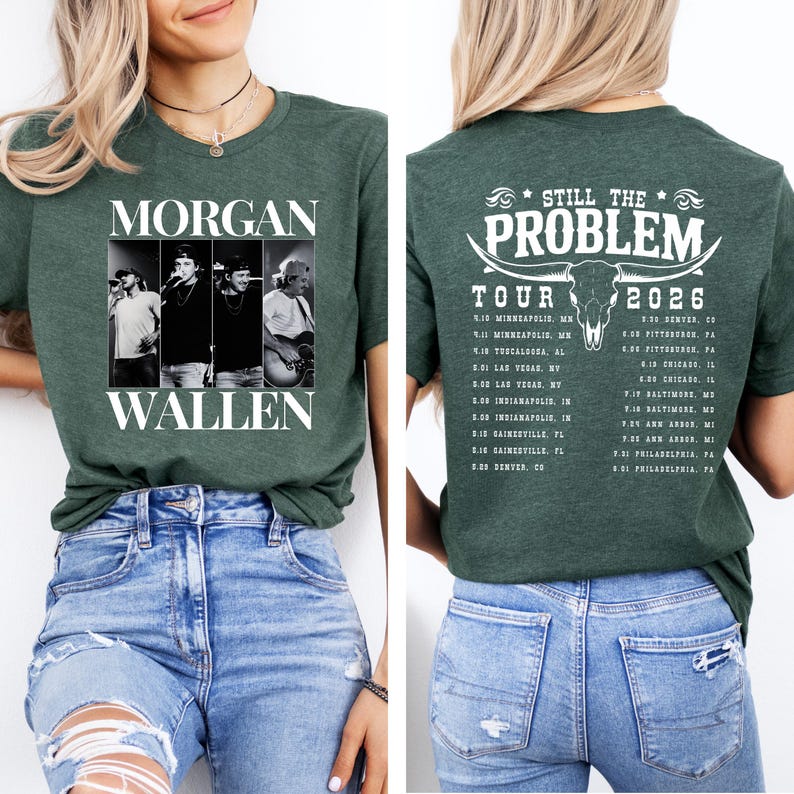 Morgan Wallen Still The Problem Tour 2026 Shirt - Image 2
