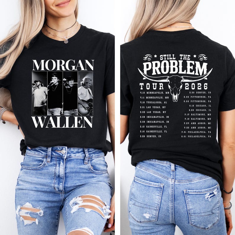Morgan Wallen Still The Problem Tour 2026 Shirt - Image 4