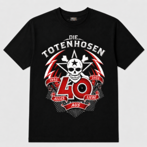 Die Toten Hosen 40th Anniversary 1982 2022 Rock TShirt