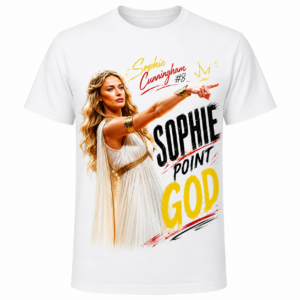 Alternative view of Sophie Cunningham Point Signature Basketball Shirt