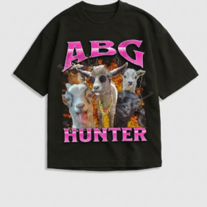 ABG Hunter Funny Offensive Meme Bootleg Graphic Tshirt