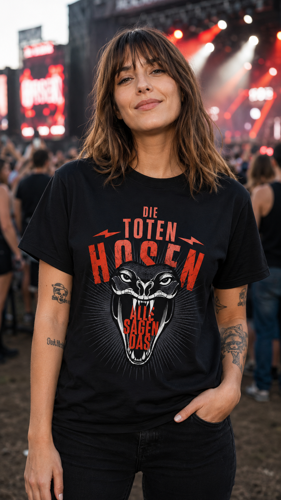 Die Toten Hosen Alle Sagen Das 2023 Tour TShirt - Image 2