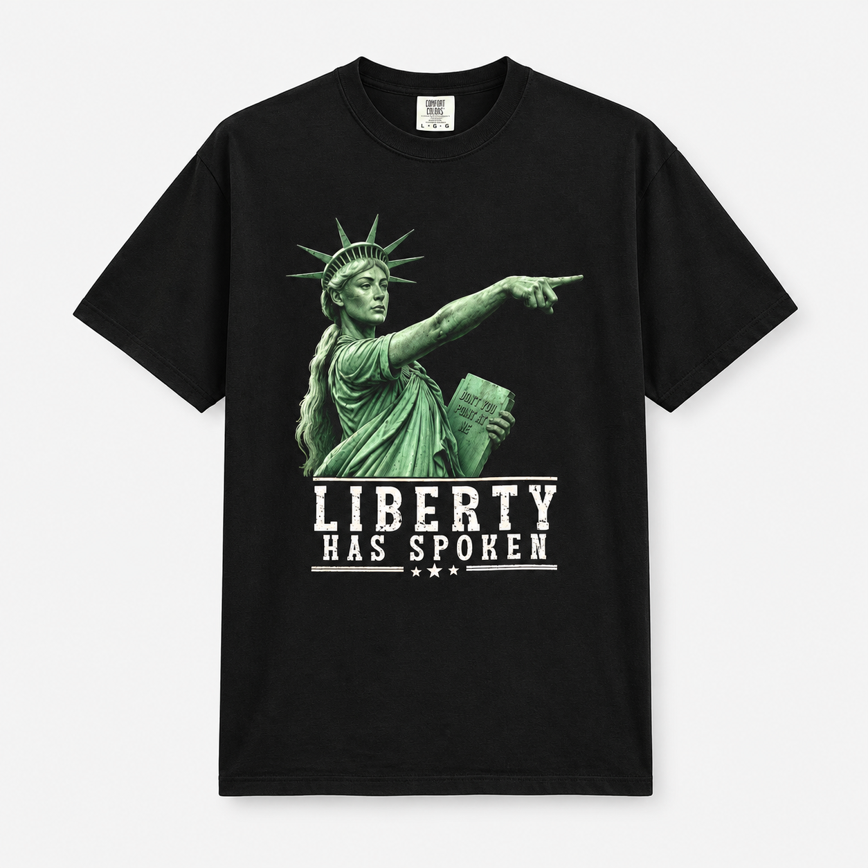 Liberty Has Spoken Statue Sophie Cunningham Pointing Shirt - Image 2