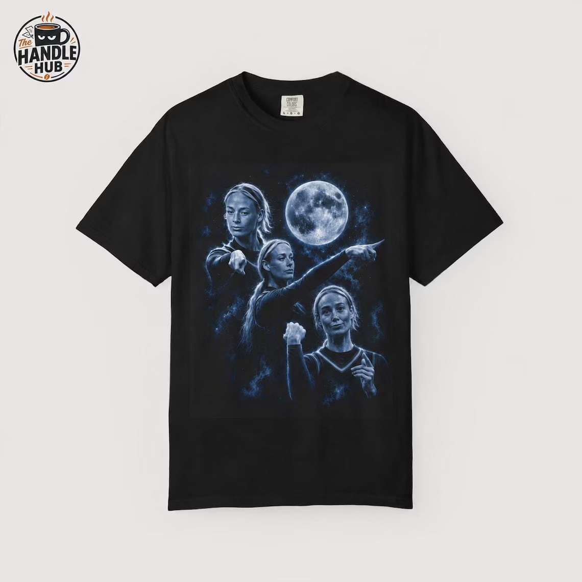 Sophie Cunningham pointing Shirt, Sophie 3 wolves moon shirt, Wolf Moon Parody Sports Shirt, WNBA Fan Gift