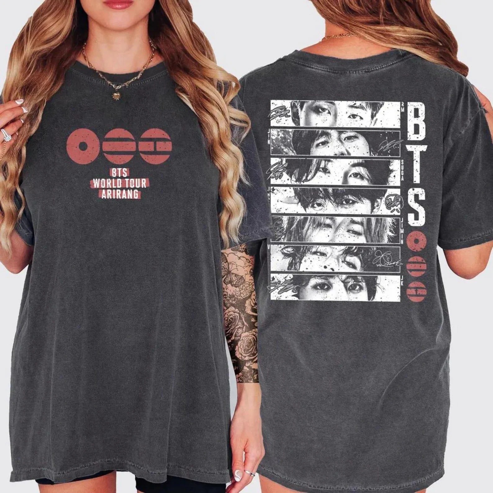 BTS World Tour 2026 Shirt, Arirang World Tour Shirt, Bangtan Boys Vintage Tee, Kpop Concert Outfit