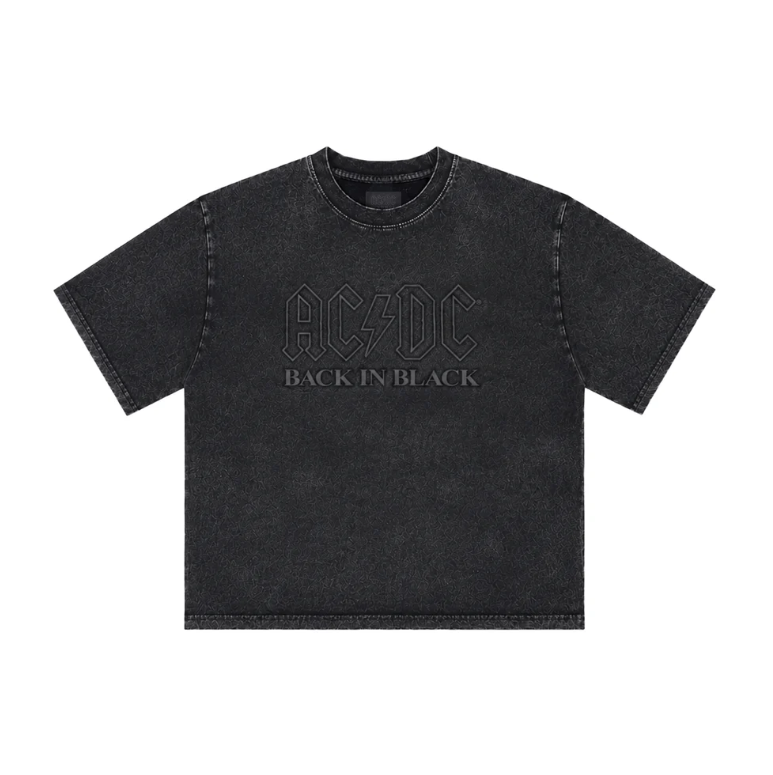 Back in Black Anniversary Reflective Ink T-Shirt