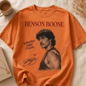 Benson Boone Wanted Man Graphic Comfort Colors Tee - Image 3