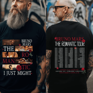 Bruno Mars The Romantic Tour 2026 Shirt - Bilde 2
