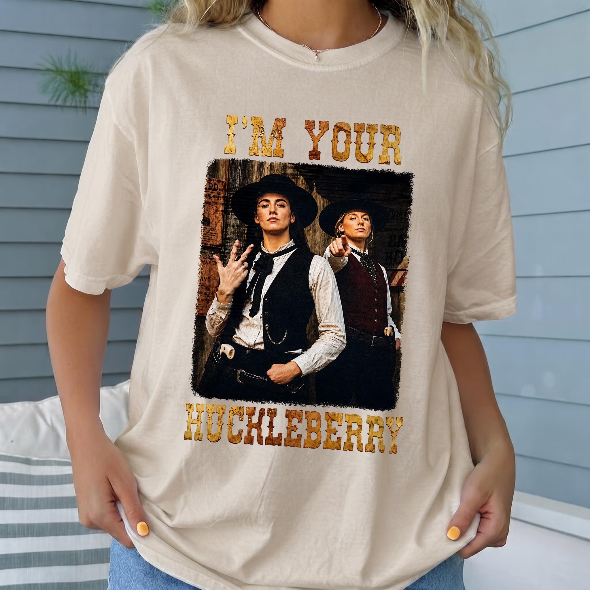 Comfort Colors Sophie Cunningham I'm Your Huckleberry Shirt, Sophie Cunningham Basketball Tee, Retro Sport Shirt – Image 2