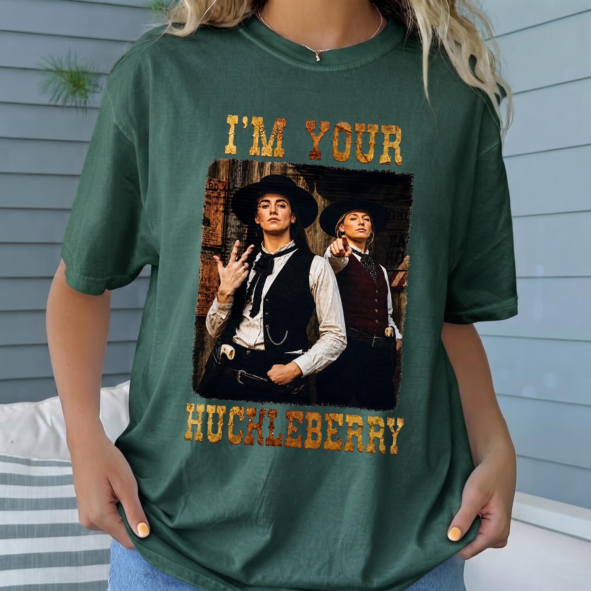 Comfort Colors Sophie Cunningham I'm Your Huckleberry Shirt, Sophie Cunningham Basketball Tee, Retro Sport Shirt – Image 3