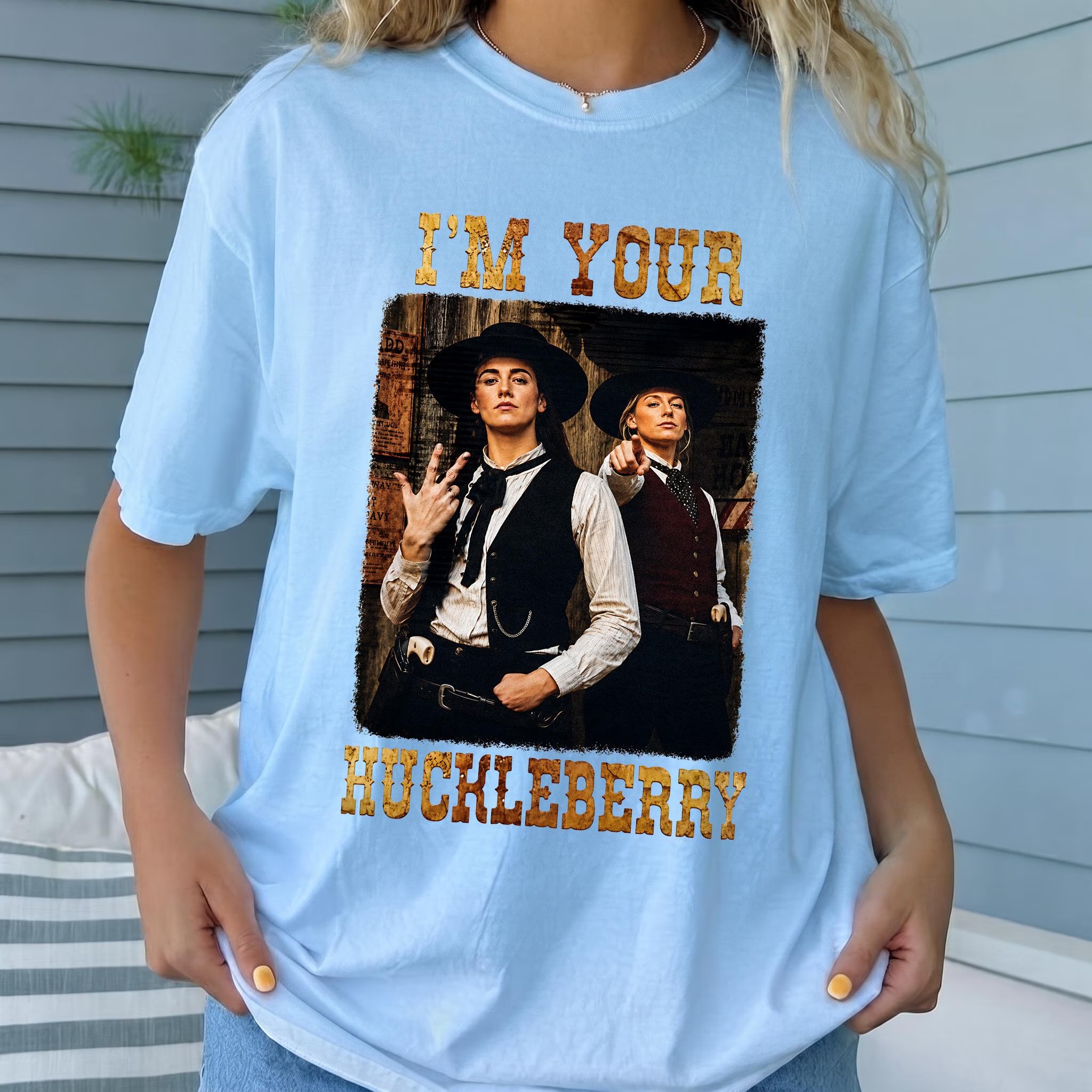 Comfort Colors Sophie Cunningham I'm Your Huckleberry Shirt, Sophie Cunningham Basketball Tee, Retro Sport Shirt – Image 4