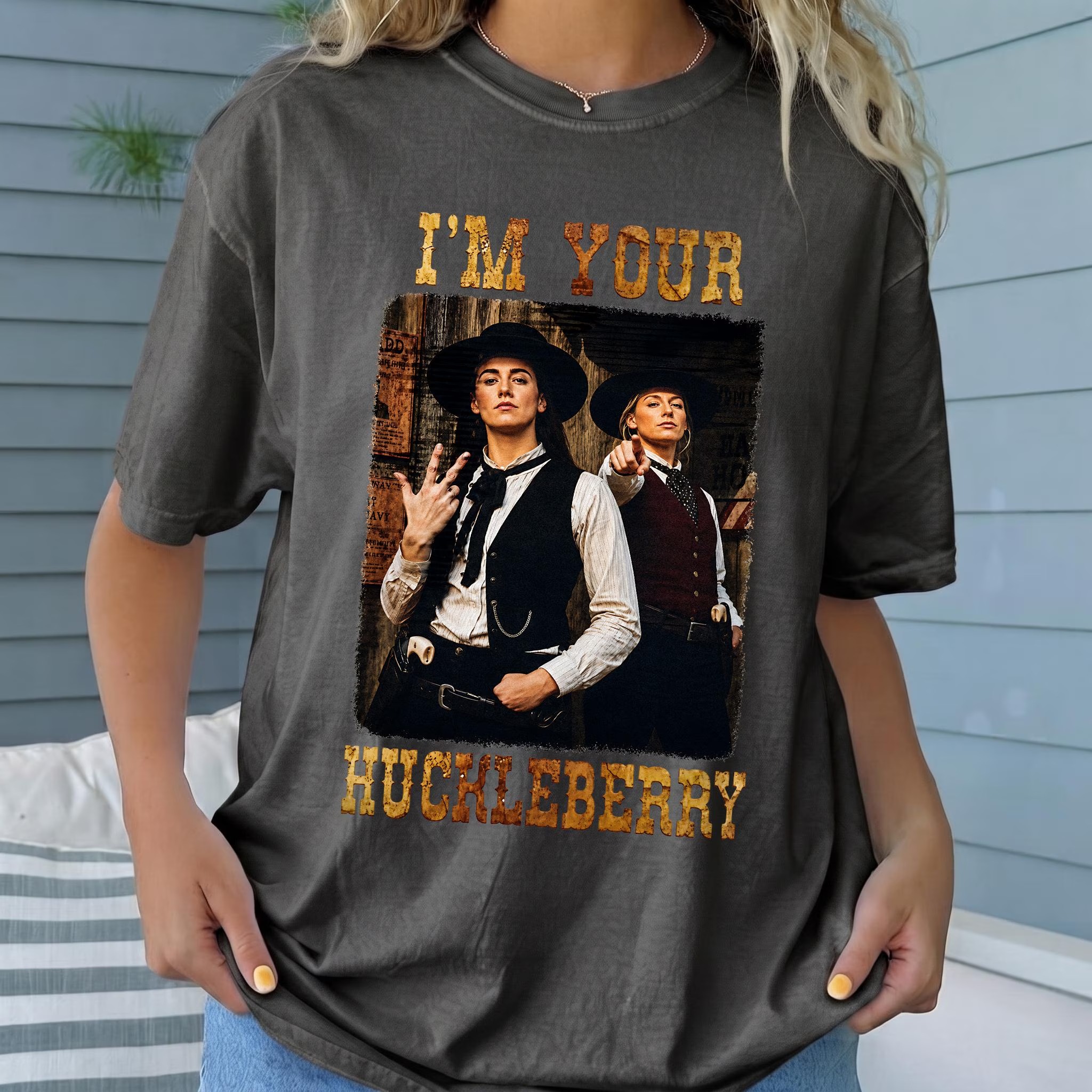 Comfort Colors Sophie Cunningham I'm Your Huckleberry Shirt, Sophie Cunningham Basketball Tee, Retro Sport Shirt – Image 6