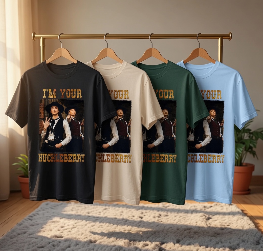 Comfort Colors Sophie Cunningham I'm Your Huckleberry Shirt, Sophie Cunningham Basketball Tee, Retro Sport Shirt – Image 7