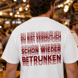 Du Bist Vermutlich Schon Wieder Betrunken Tshirt - Image 2