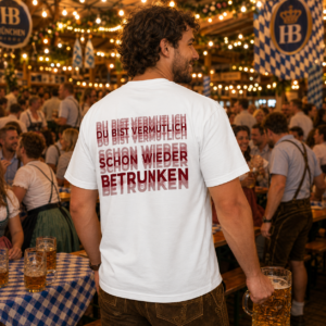 Du Bist Vermutlich Schon Wieder Betrunken Tshirt - Image 4