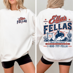 Ellas Fellas Club Png Digital, Western Country Concert Graphic Digital - Image 4