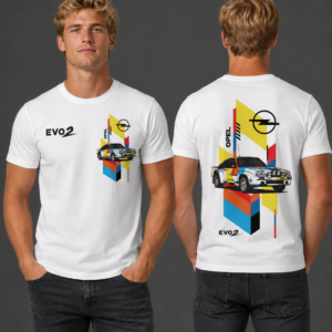 Alternative view of Opel manta Evo 2 shirt