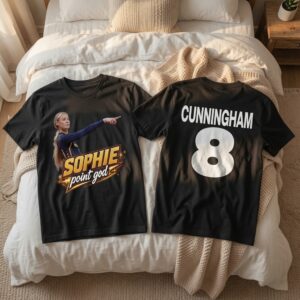 Sophie Cunningham Basketball Point God Vintage T-shirt - Image 2