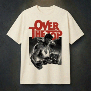 Vintage 80s Over The Top Movie Classic T-shirt - Image 2