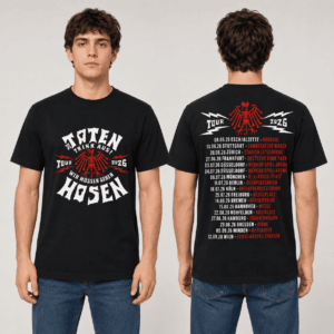 Die Toten Hosen Trink Aus Tour 2026 Shirt - Schwarz