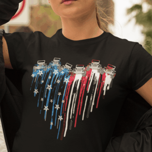 Car Us Flag Shirt American Flag Car 4th Of July
