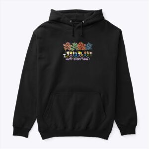 Happy Everything Snoopy And Friends Shirt Happy Holiday - Image 2