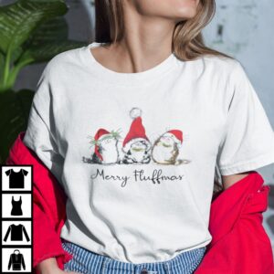 Merry Fluffmas Shirt Funny Christmas Cat