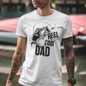 Reel Cool Dad Shirt Fishing Dad Fathers Day